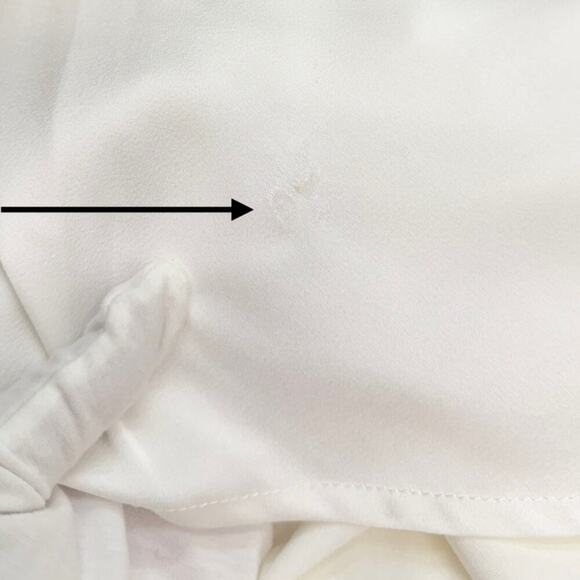 Lulus Effortlessly Sensational White Satin Backless Maxi Dress size XXS NWT - Picture 8 of 9